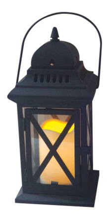 Lampas Nicehome ML3609, 14x14x30 cm, LED, 3xAAA, kov