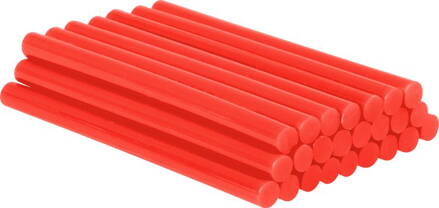 Tycinka Strend Pro GS-201C, 100x7 mm, červená, bal. 24 ks, tavná
