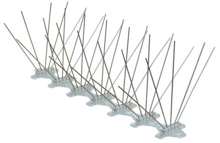 Zabrana Pecon SPIKE-54-3, 45 hrotov, L-60 cm, PC UV, proti vtákom
