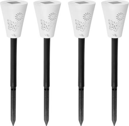 Lampa Solar Sargas, 7x35 cm, 2 LED, 1xAAA, bal. 4 ks