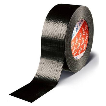 Paska tesa® PRO Duct tape, 48 mm, L-50 m, textilná, čierna