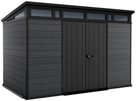 Domček Keter CORTINA 11X7, sivý, záhradný, 342x218x226 cm