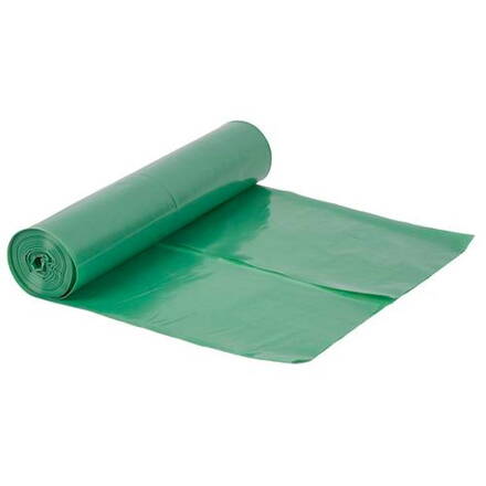 Vrecia ROLO LDPE T711.05, 070x110x0,05 mm, zelené, 15 ks