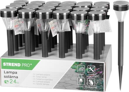 Lampa Solar Hamal, 345 mm, 1 LED, 2/3AAA. 24 ks