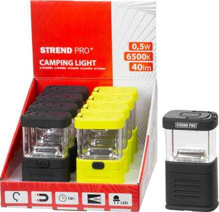 Lampa Strend Pro Camping CL565, 11 LED, 3xAAA, Sellbox 8 ks