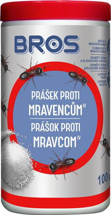 Prášok Bros, proti mravcom, 100g