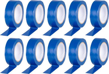Páska Strend Pro, 19 mm, L-10 m, max. 80°C, 600V, modrá, izolačná, lepiaca, PVC, bal. 10 ks