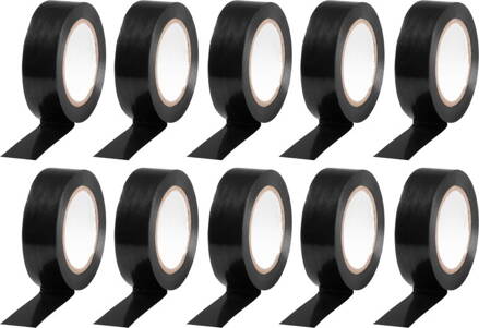 Páska Strend Pro, 19 mm, L-10 m, max. 80°C, 600V, čierna, izolačná, lepiaca, PVC, bal. 10 ks