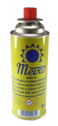 Kartus Meva 277 g, 390 ml, Bután, ventil