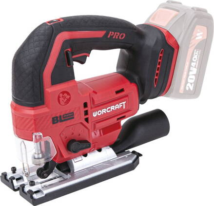 Píla Worcraft CJS-S20LiBA ShareSYS, 20V Li-ion, bezuhlíková, 4 rýchlostí
