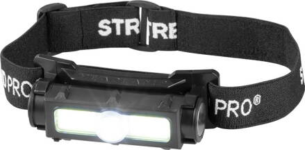 Čelovka Strend Pro Headlight H3173, XPE+COB, 1200 mAh, USB nabíjanie