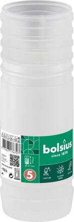 Náplň Bolsius Gravelight RP5, 113 h, 393 g, 67x195 mm, do kahanca, parafín