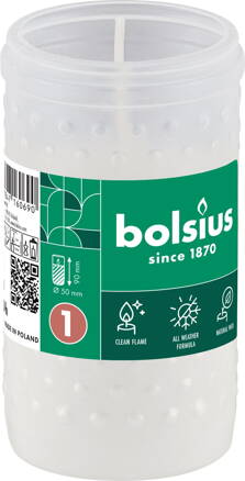 Náplň Bolsius Gravelight RP1, 20 h, 78 g, 50x90 mm, do kahanca, parafín