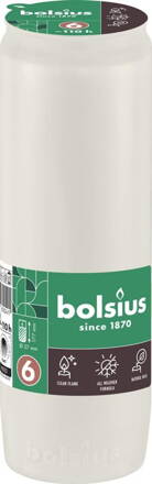 Náplň Bolsius, 110 h, 342 g, 57x177 mm, do kahanca, biela, olej