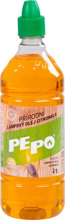 Olej PE-PO®, prírodný lampový, 1 lit, Citronela