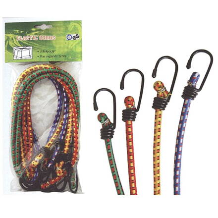 Guma upínacia Strend Pro LB345, 8 mm, 4x 100 cm, s oceľovými háčikmi