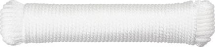 Snura Cloth-Line 20 m/4 mm, PP, biela