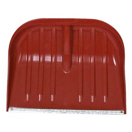 Odhrnovac Snowman D 470x370 mm, Pvc, červený, bez násady