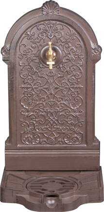 Umývadlo Strend Pro Garden LT-H20505, záhradné, hnedé, 390x330x720 mm