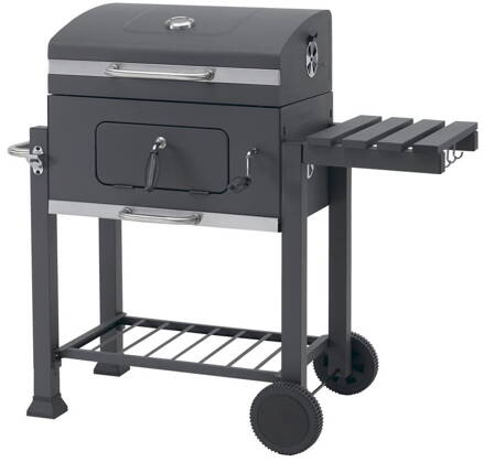 Gril BBQ Konzul, 117x61x108 cm, na drevené uhlie