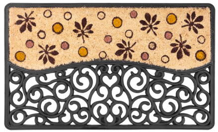 Rohozka MagicHome RCP 129, Oldstyle, 45x75 cm, guma
