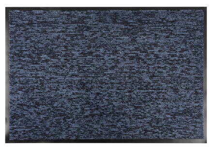 Rohozka MagicHome CPM 305, 60x90 cm, čierna/modrá