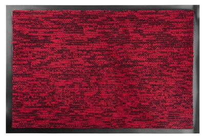 Rohozka MagicHome CPM 303, 40x60 cm, čierna/červená
