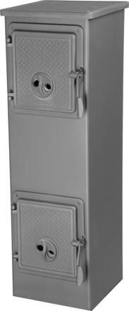 Kachle Thalia Ewa, 7 kW, 120 cm, liatina/šamot
