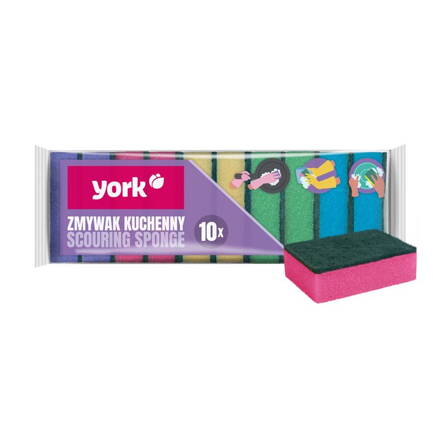 Hubky York 030030, 9x6x2.9 cm, bal. 10 ks