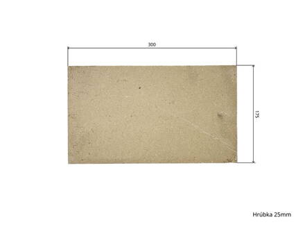 Šamot 30 x 17,5 x 2,5