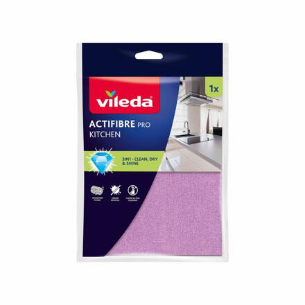 Handrička Vileda Actifibre, mikrovlákno, do kuchyne