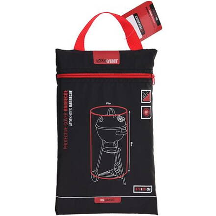 Plachta BBQ, okrúhla, 70x80 cm