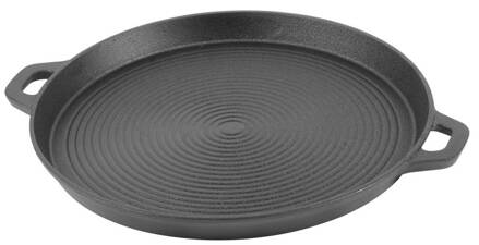 Platna grilovacia PerfectHome GS3, 34 cm, liatinová, pruhovaná