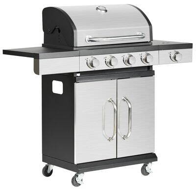 Gril BBQ Forbes, plynový 4+1 horáky