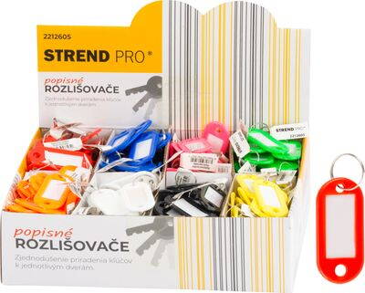 Rozlišovač MagicHome, popisný, na kľúč, mix farieb