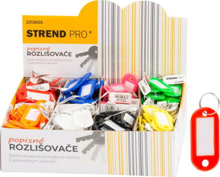 Rozlišovač MagicHome, popisný, na kľúč, mix farieb