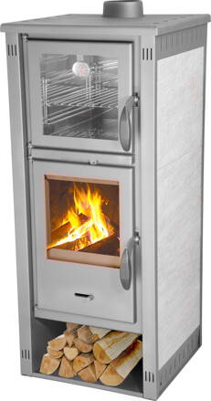 Kachle Thalia Pella SG Ceramic, 5,4 kW, s rúrou na pečenie