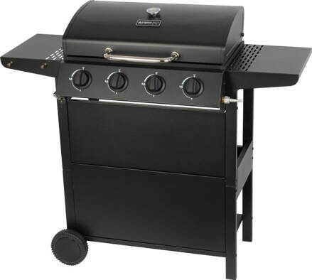 Gril Strend Pro Malaga, BBQ, plynový, 4 horáky