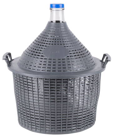 Demizon Cada Inco 25 lit, sklo/plast, 520x415/330 mm