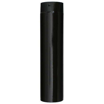 Rura Smalt 0500 mm, hnedá, smaltovaná , 120 mm