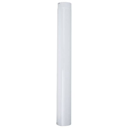 Rura Smalt 1000 mm, biela, smaltovaná, 120 mm
