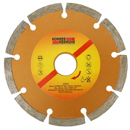 Kotuc KONER D71003 115 mm, Segment