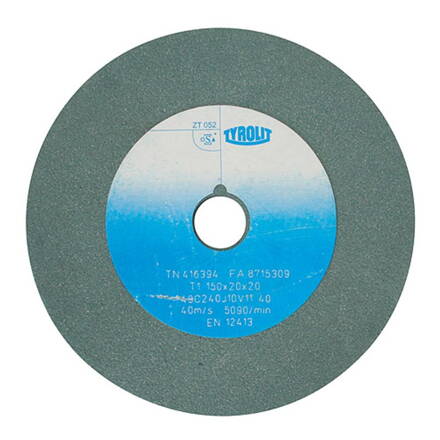 Kotuc Tyrolit 416368, 150x20x20 mm, 49C60J9V40