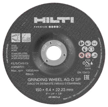 Kotuc HILTI AG-D SP 150x6.4 #2150742