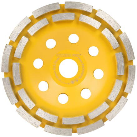 Kotúč Strend Pro CGW11, 125 mm, 2rowsCup, brúsny, diamantový, na betón, 2 radový