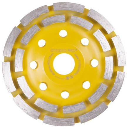 Kotúč Strend Pro CGW11, 125 mm, 2rowsCup, brúsny, diamantový, na betón, 2 radový