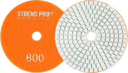 Kotúč Strend Pro Premium P800, 100 mm, leštiaci, diamantový, suchý zips