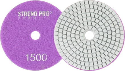 Kotúč Strend Pro Premium P1500, 100 mm, leštiaci, diamantový, suchý zips
