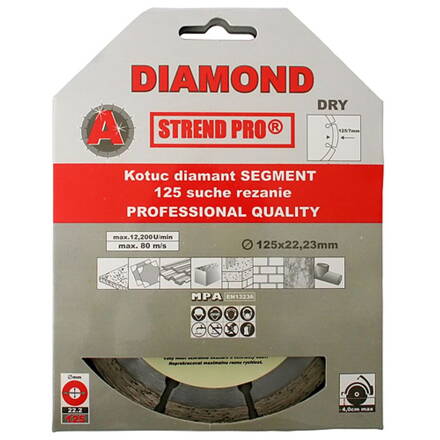Kotuc Strend Pro 521A, 150 mm, Diamant, Segment