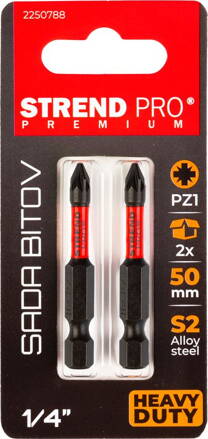 Bit Strend Pro Premium Pozidriv, PZ 1, bal. 2 ks